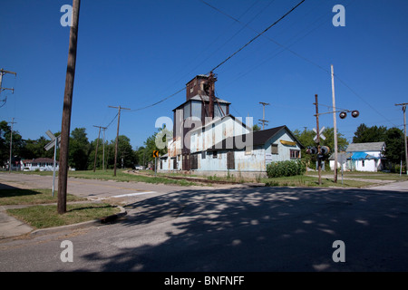 Verlassene Gebäude Saginaw, Michigan USA Stockfoto