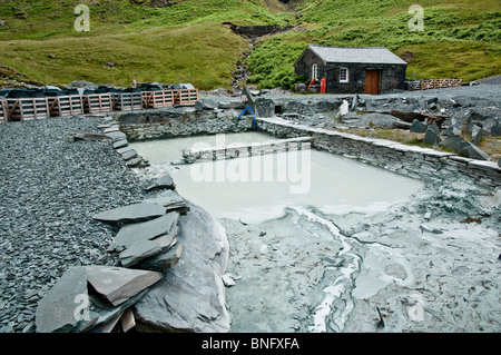 Honister Schiefer-Bergwerk - liegt an der Spitze der den Honister Pass in The Lake District, UK Stockfoto