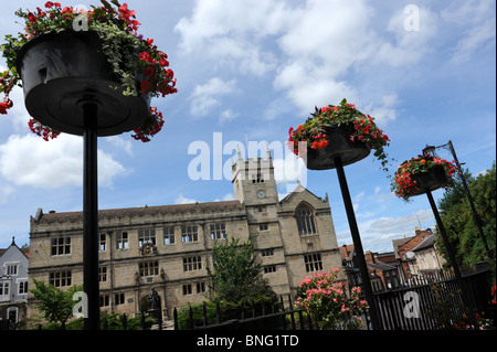 Shrewsbury Bibliothek und ehemalige Schule Shropshire England Uk Stockfoto