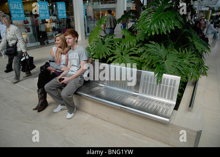 Zentrum, Milton Keynes, 16.07.2010. FOTO © JOHN ROBERTSON 2010. Stockfoto