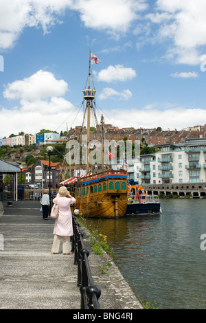 Bristol Hafen Bristol England Stockfoto