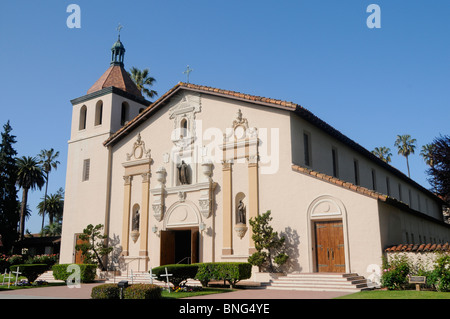 Mission Santa Clara, Santa Clara, Kalifornien, USA Stockfoto