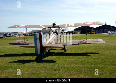 ROYAL AIRCRAFT FACTORY S.E.5.a G-CCBN (EX, PH-WWI) CODE 19 serielle 80105 BARRA B REPLICA Stockfoto