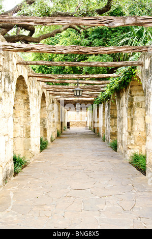 Texas, San Antonio. Die Alamo. Stockfoto