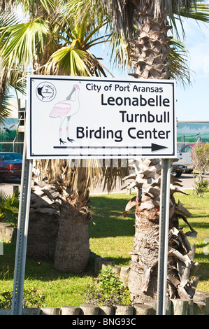 Texas, Port Aransas. Leonabelle Turnbull Birding Zentrum. Stockfoto