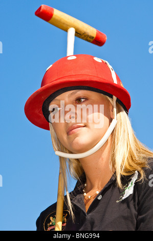 Houston Polo Club, houston, texas. Stockfoto