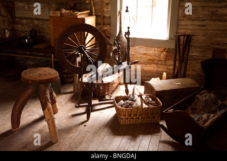 Artefakt gefunden im historischen White Pine Village in Ludington, Michigan Stockfoto