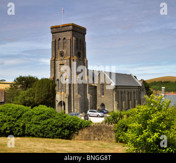 Holy Trinity Church, Salcombe, Devon. Stockfoto