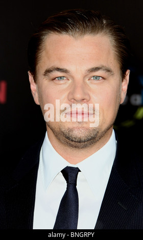 LEONARDO DICAPRIO INCEPTION LOS ANGELES PREMIERE LOS ANGELES Kalifornien USA 13. Juli 2010 Stockfoto