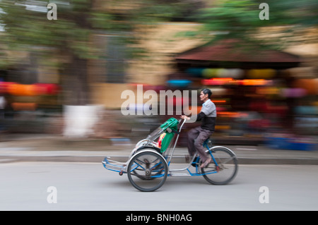 Vietnamesische Radfahrer Stockfoto