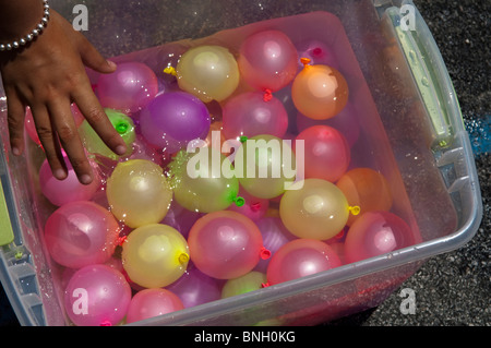 16. jährlichen birmanischen Wasser-Festival in New York Stockfoto