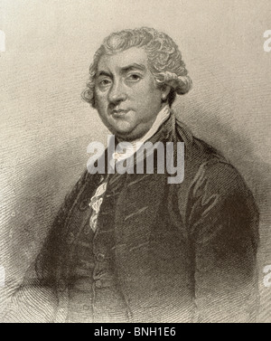 James Boswell, 9. Laird von Auchinleck, 1740 bis 1795.  Schottischer Rechtsanwalt, Chronist und Autor. Stockfoto