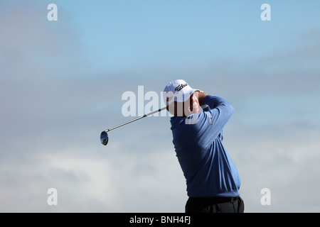 Mark Francis O'Meara ist eine US-amerikanische professionelle Golfspieler. Er war ein Turnier Sieger auf der PGA Tourat die British Open Golf in St. Andrews, Schottland, Stockfoto