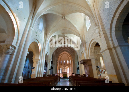 Europa, Frankreich, Oise (60), Morienval Abtei Stockfoto