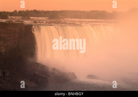 Kanada-Niagara Falls Ontario American Falls Wasserfall Wasserfälle Natur Landschaft Landschaft touristische Attraktion Wasser Nordamerika Stockfoto