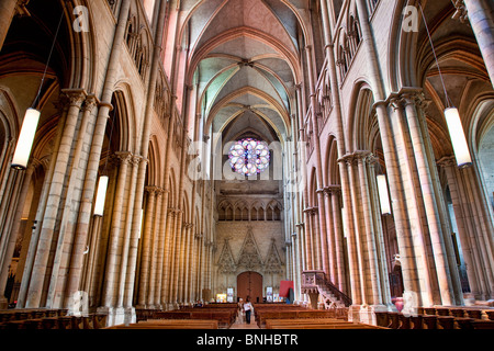 Europa, Frankreich, Rhone (69), Lyon, Saint-Jean-Kathedrale Stockfoto