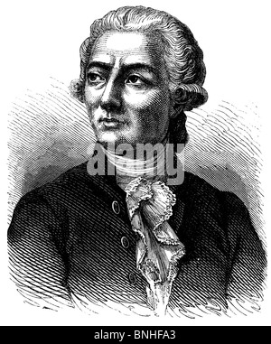 Antoine Laurent de Lavoisier (26. August 1743 - Mai 8, 1794), französischer Chemiker Stockfoto