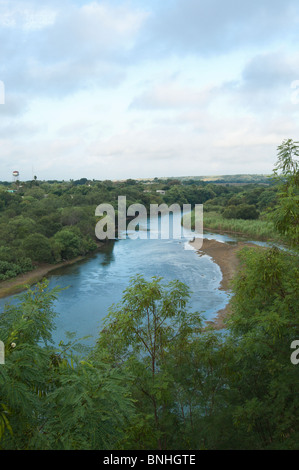 Texas, McAllen. Rio Grande. Stockfoto