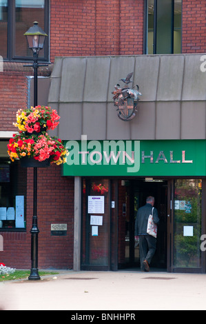 Redditch Rathaus Stockfoto