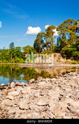 Mönchs Crag und Derwent Water in den Lake District National Park, Cumbria, England, UK Stockfoto