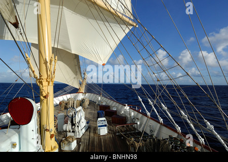 Royal Clipper Star Clippers Segeln Schiff Segler Segeln Urlaub Urlaub Kreuzfahrtschiff Caribbean Stockfoto