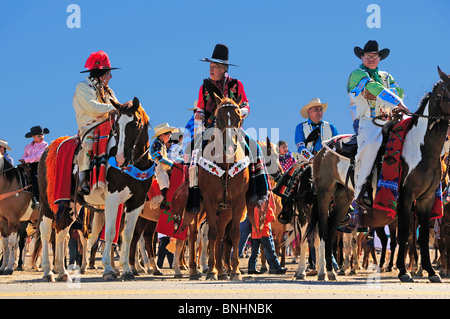 USA Crow Fair Indian Pow Wow Crow Agentur Montana Powwow Native Americans amerikanische Eingeborene First Nation Indianer Kultur treffen Stockfoto