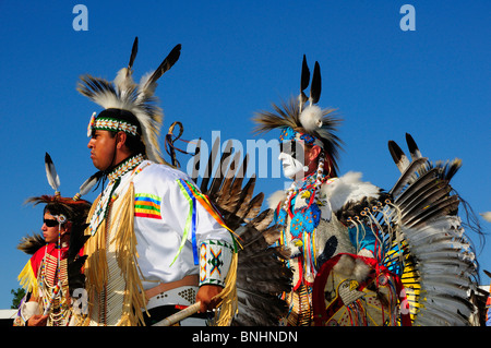 USA Crow Fair Indian Pow Wow Crow Agentur Montana Powwow Native Americans amerikanische Eingeborene First Nation Indianer Kultur treffen Stockfoto