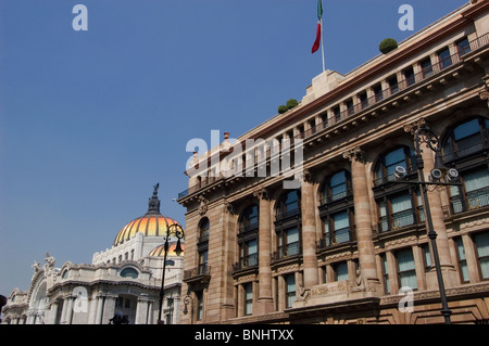 Banco de México Altstadt Mexiko-Stadt Mexiko Stockfoto