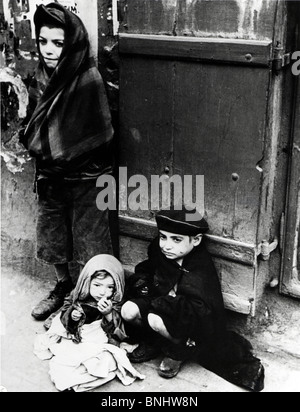 Warschauer Ghetto Zweiter Weltkrieg Polen 1941 Geschichte historische historische Nazi-deutschen zweiten Weltkrieg WW2 Opfer Holocaustopfer Stockfoto
