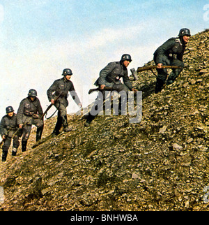 Weltkrieg Aufklärung Nazi Deutschland deutsche Soldaten Pfadfinder Pfadfinder Truppe Männer Wehrmacht Nazis zwischen 1939-1940 Sekunden Stockfoto