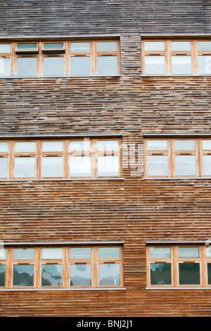 Das walisische Umweltzentrum an der Bangor University, Nordwales. Stockfoto