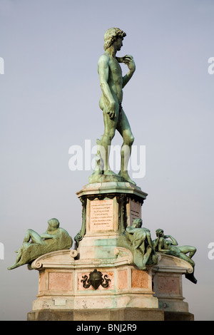 David von Michelangelo - Florenz - Piazza Michelangelo Stockfoto
