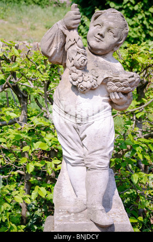 Architektur Ziel ehemalige Feld Aufnahme BRD Barock Barockgarten Gebäude Skulptur Skulptur Bundesrepublik Stockfoto