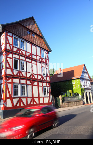 Rotenburg, Rotenburg eine der Fulda, Hessen, Hessen, Deutschland Stockfoto