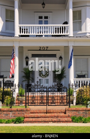 Historisches Haus in Beaufort, North Carolina, USA Stockfoto