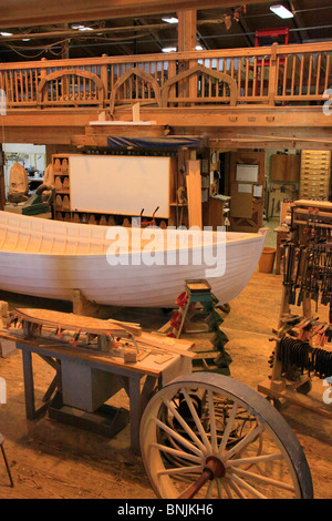 Harvey W. Smith Jetboot Center, North Carolina Maritime Museum, Beaufort, North Carolina, USA Stockfoto