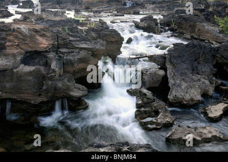 Popa fällt Kavango Fluss Divava Lodge Caprivi Namibia Afrika Reisen Natur Wasser Stockfoto