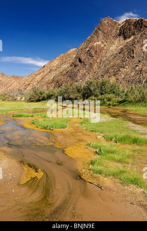 Hoarusib River Purros Skelett Küste Camp Wilderness Safaris Kaokoland Kunene Region Namibia Afrika Reisen Natur Fluss Stockfoto