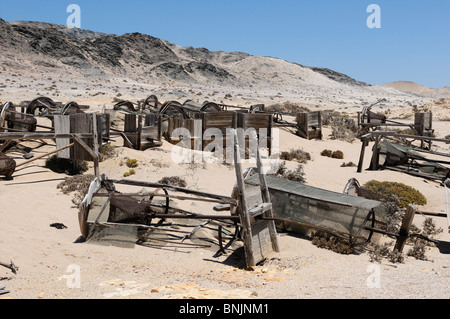 Gebäude bleibt Sperrgebiet verbotener Bereich Diamant 1 Lüderitz Karas Region Namibia Afrika Reisen Natur Stockfoto