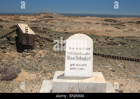 Gebäude bleibt Sperrgebiet verboten Bereich Diamant 1 Lüderitz Karas Region Namibia Afrika Reisen Natur Friedhof Stockfoto