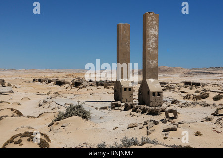 Gebäude bleibt Sperrgebiet verbotener Bereich Diamant 1 Lüderitz Karas Region Namibia Afrika Reisen Natur Stockfoto