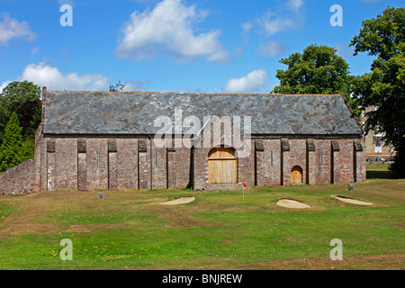 Spanisch Scheune Torre Abbey Torquay Devon England verwendet, um 300 spanischen Matrosen der Armada im Jahre 1588 einsperren Stockfoto