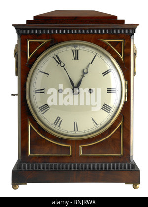 Englische Bracket Clock c, 1815 Stockfoto