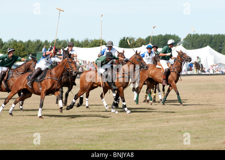 Assam-Cup-Polo-Turnier-Spiel Stockfoto