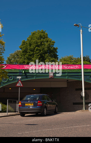 Castle Mall-Parkhaus in Norwich, Norfolk, England, Großbritannien, Uk Stockfoto