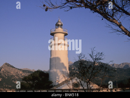 Leuchtturm, Cap de Formentor Mallorca Insel, Balearen, Spanien Stockfoto