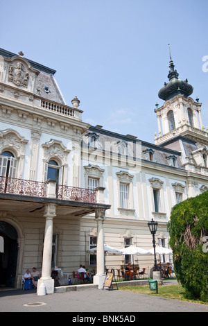 Schloss Festetics in Keszthely am Balaton Ungarn. Stockfoto