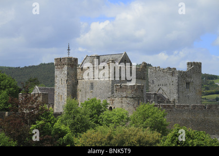 Cahir Castle, die aus dem 12. Jahrhundert, County Tipperary, Irland stammt. Stockfoto