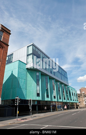 Hugh Aston Gebäude für & Wirtschaftsrecht an der De Montfort University in Leicester City. Stockfoto