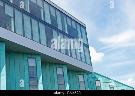 Hugh Aston Gebäude für & Wirtschaftsrecht an der De Montfort University in Leicester City. Stockfoto